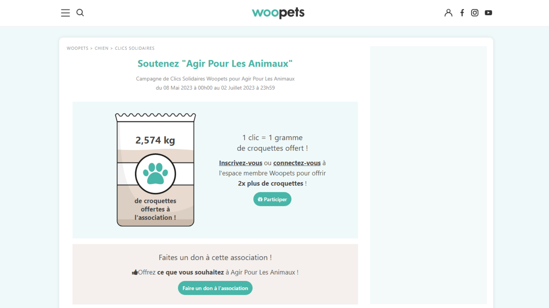 CLICS SOLIDAIRES WOOPETS